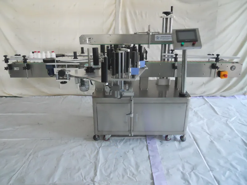 Company-owned photo of fsh3510 high speed servo double side labeling machine, catalog view 041.