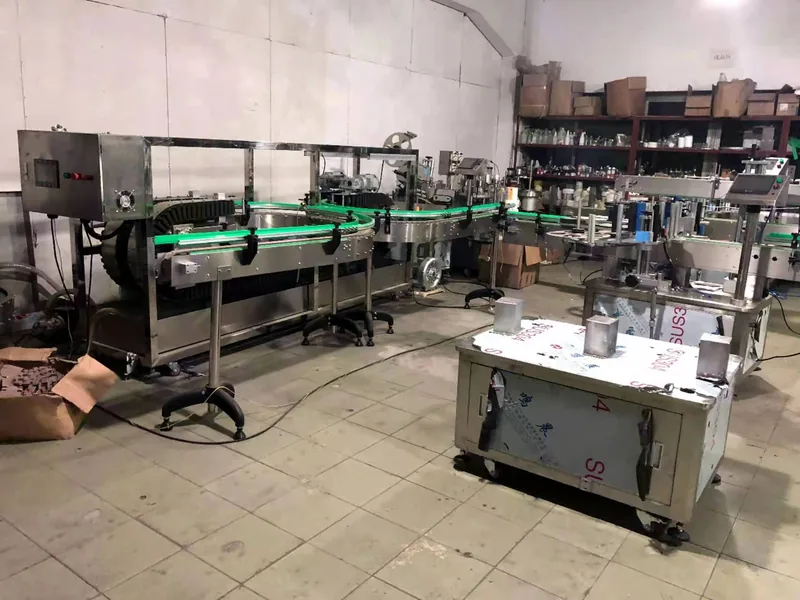 Company-owned photo of labeling machine factory custom labeling machines assembly workshop-01, catalog view 032.